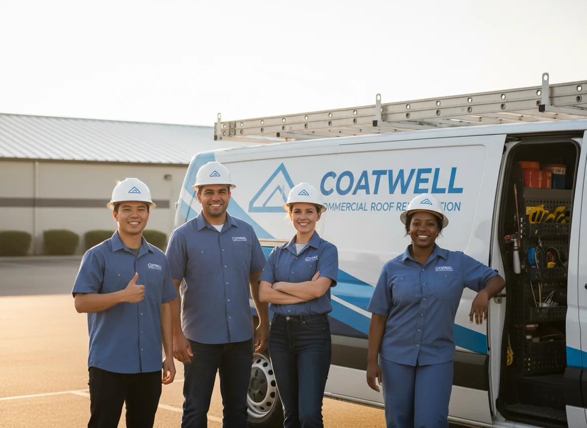 Commercial roof coating company in Morrisville, VT